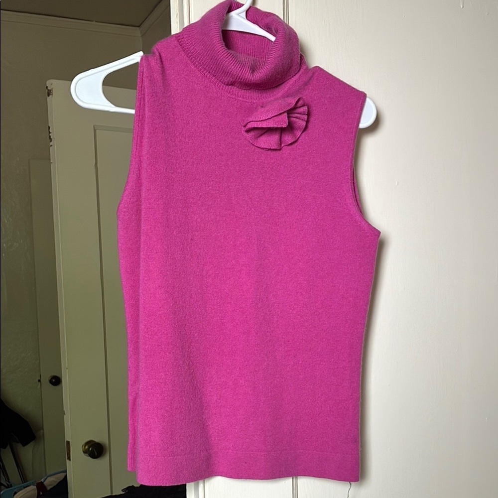 Dana Buchman Fuchsia Knit Top